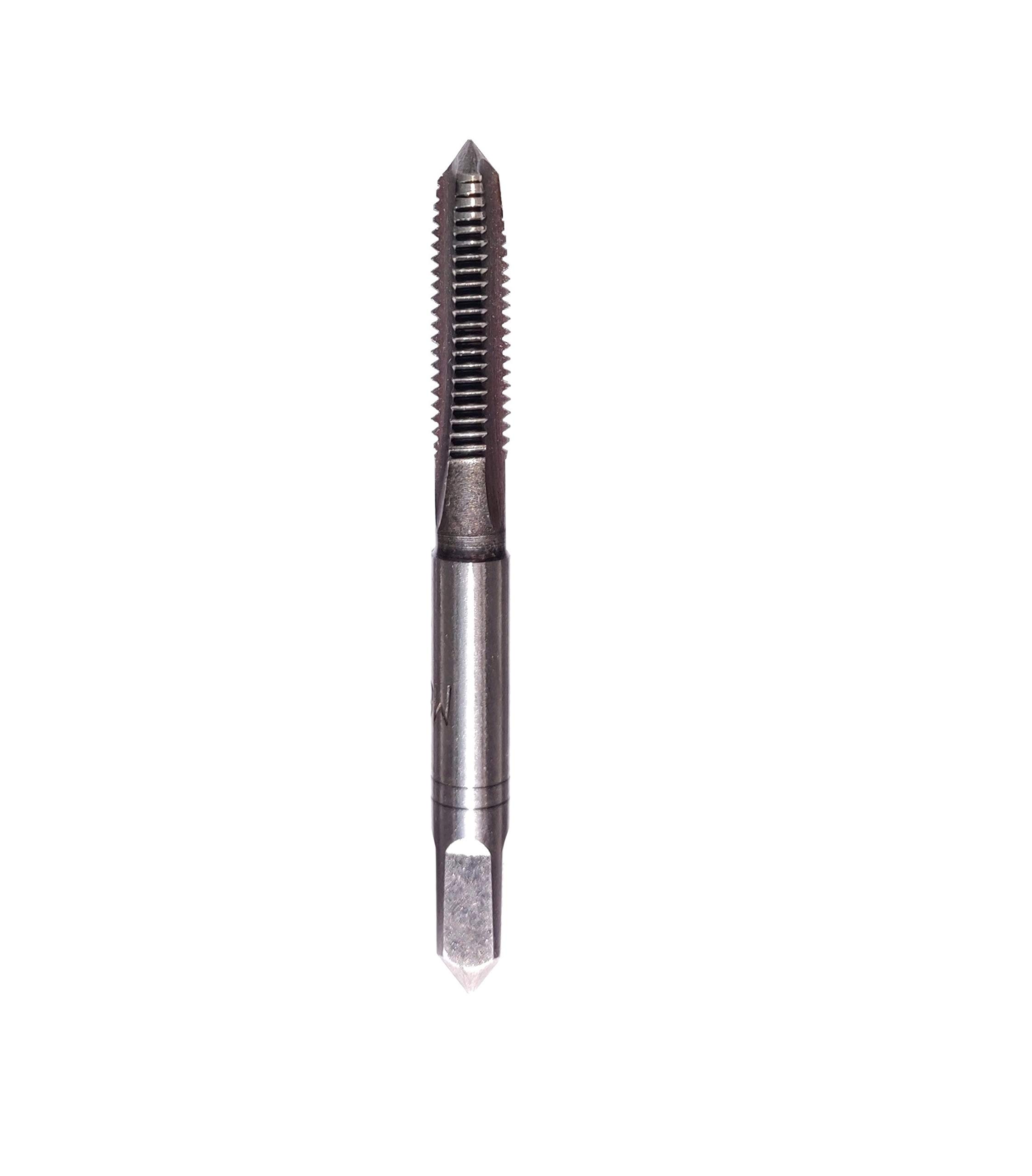 UK Drills High Speed Steel Hand Taps - HSS Twist Drill Bits - Set of 1, Made of Steel drill, Stainless Steel, Cast Iron - M4 x 0.7mm 2nd Cut — image 1