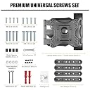 Caprigo Full Motion TV Wall Mount Bracket for 32 to 55 Inch LED/HD/Smart TV’s, Universal Heavy-Duty TV Stand for Wall with Swivel Rotation & Tilt Adjustments (M460/P4) gallery image