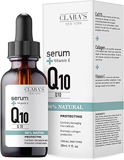 Clara's NEW YORK | Q10 Antioxidant Serum | with Hydrolyzed Collagen, Ceramide NP, Vitmain E | Anti-aging Protecting Repair...
