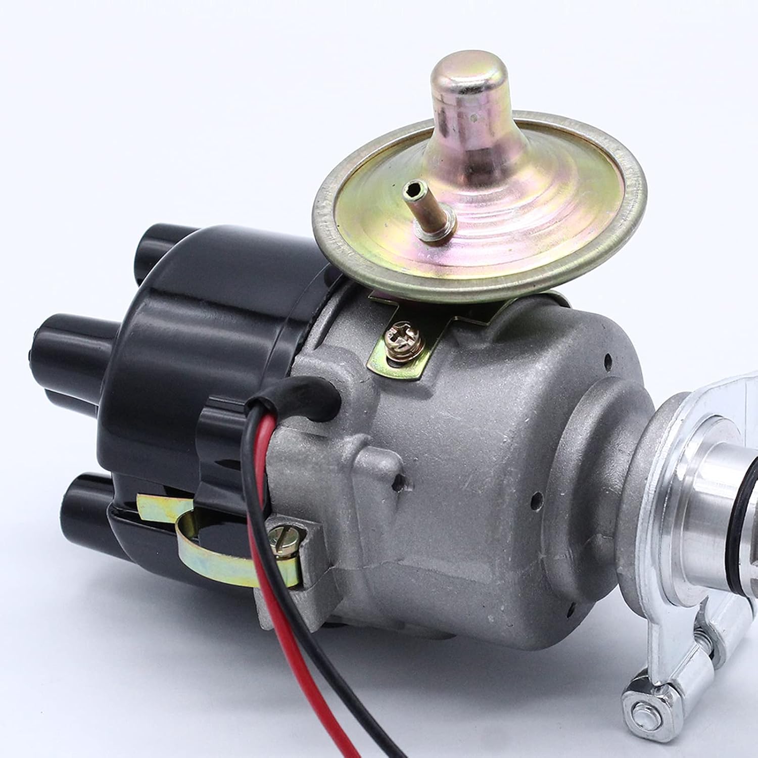 Generic High Performance Electronic Distributor for Lucas 45D and 25D Models, 20x8cm, Silver