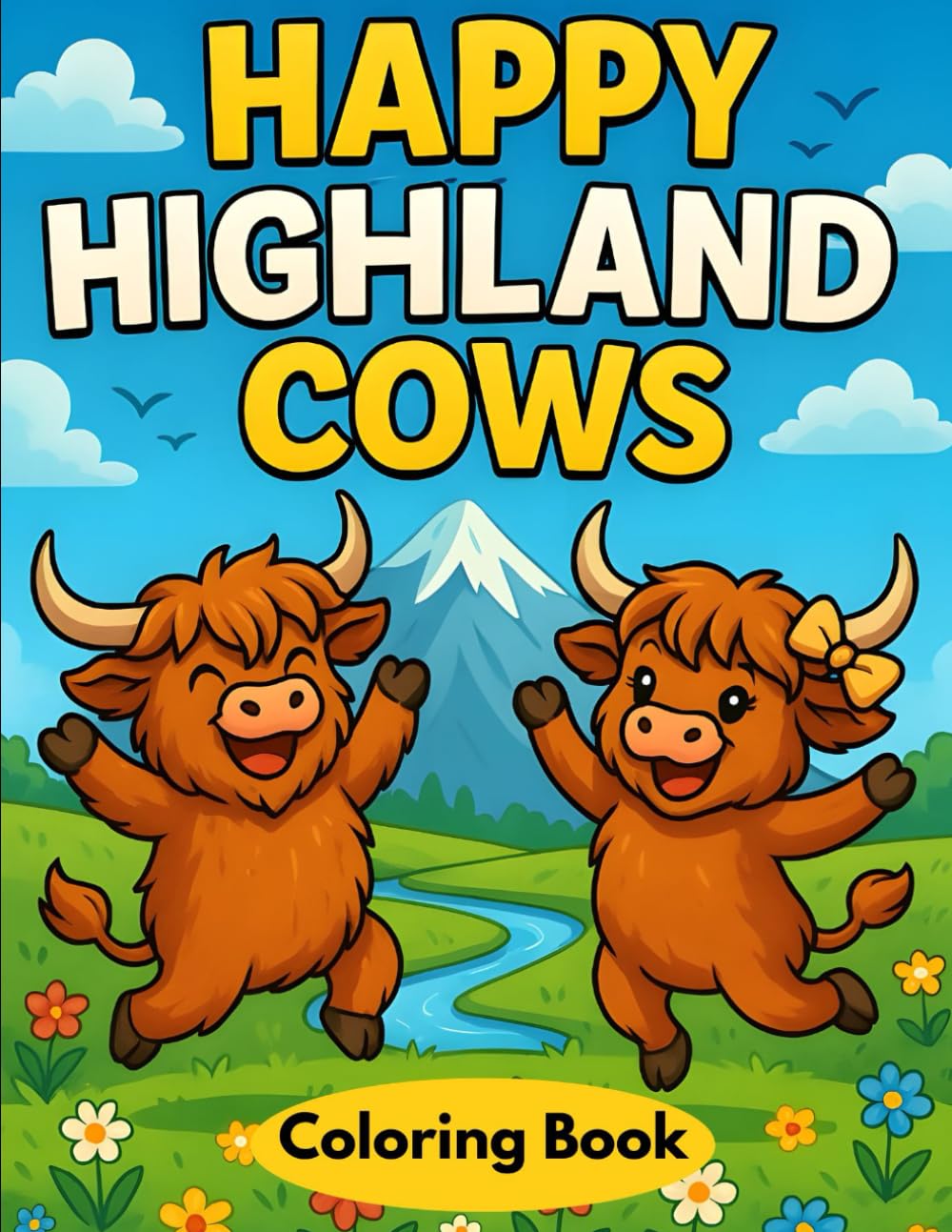 Happy Highland Cows