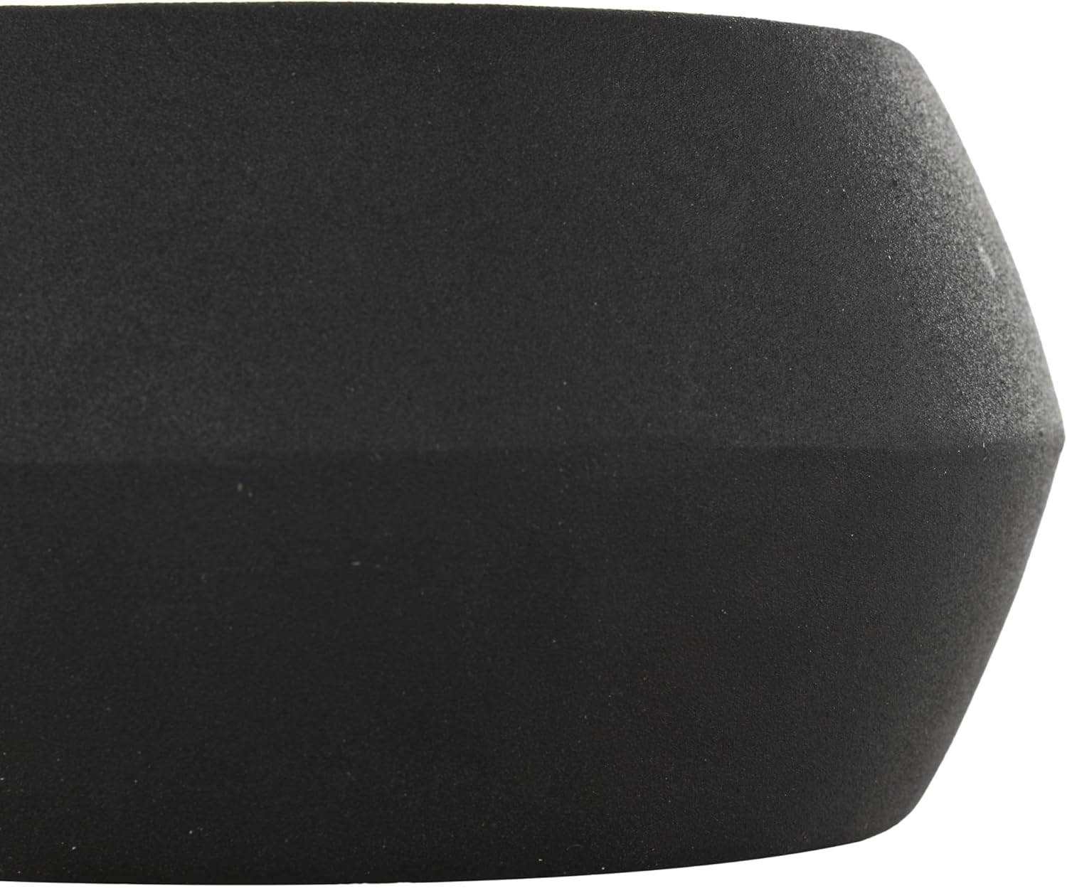 Deco 79 Metal Candle Creamy Vanilla Swirl Scented Textured 30oz 3 Wick Aromatherapy Candle with White Wax, 6" x 6" x 3", Black - Image 5