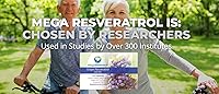 Vista 6 de Mega Resveratrol Piel de uva roja, resveratrol piceid, soluble en agua/alta absorción/aumenta el óxido nítrico. 500 mg por cápsula. Certificado