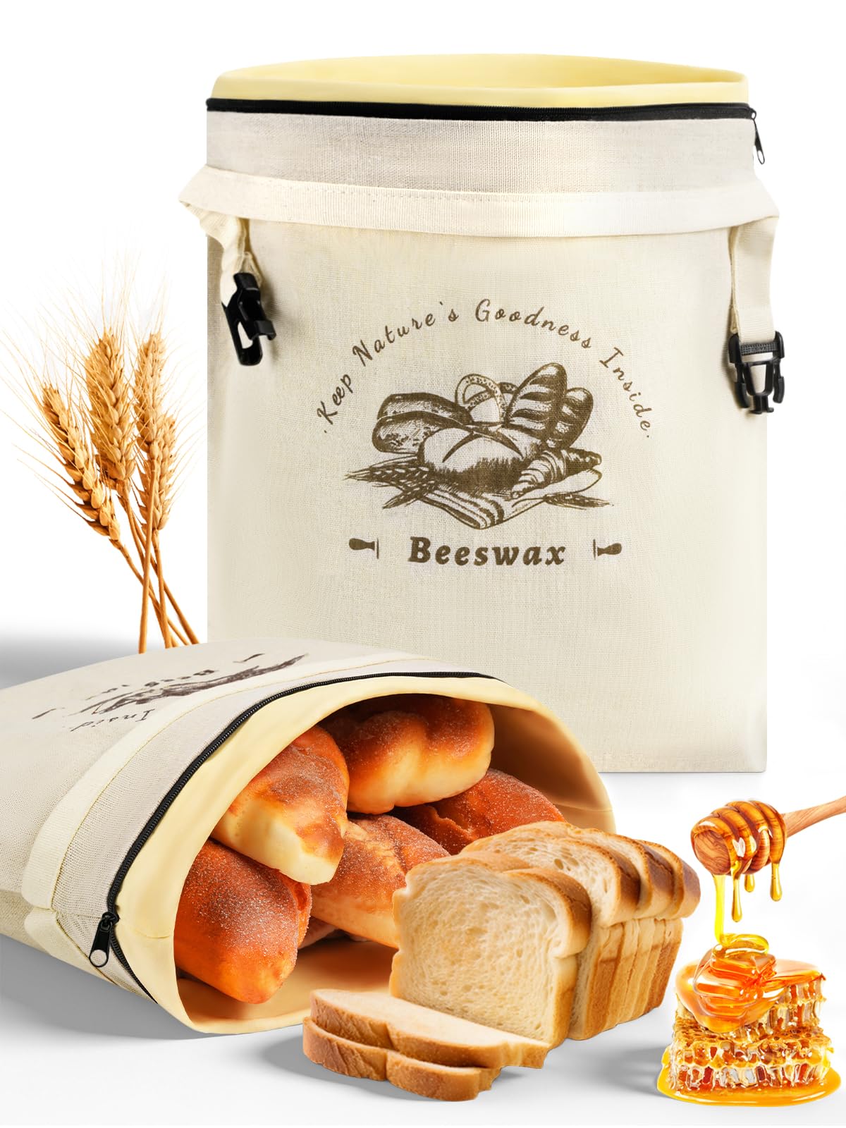 Weenkler Beeswax Bread Bag 2 Pack