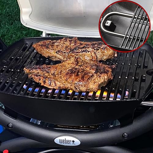 Miniatura 7 de Repuesto de quemador e encendedor para parrilla de gas portátil Weber Traveler 9010001 9013001 9020001 9030001 9030001, tubo de quemador de acero