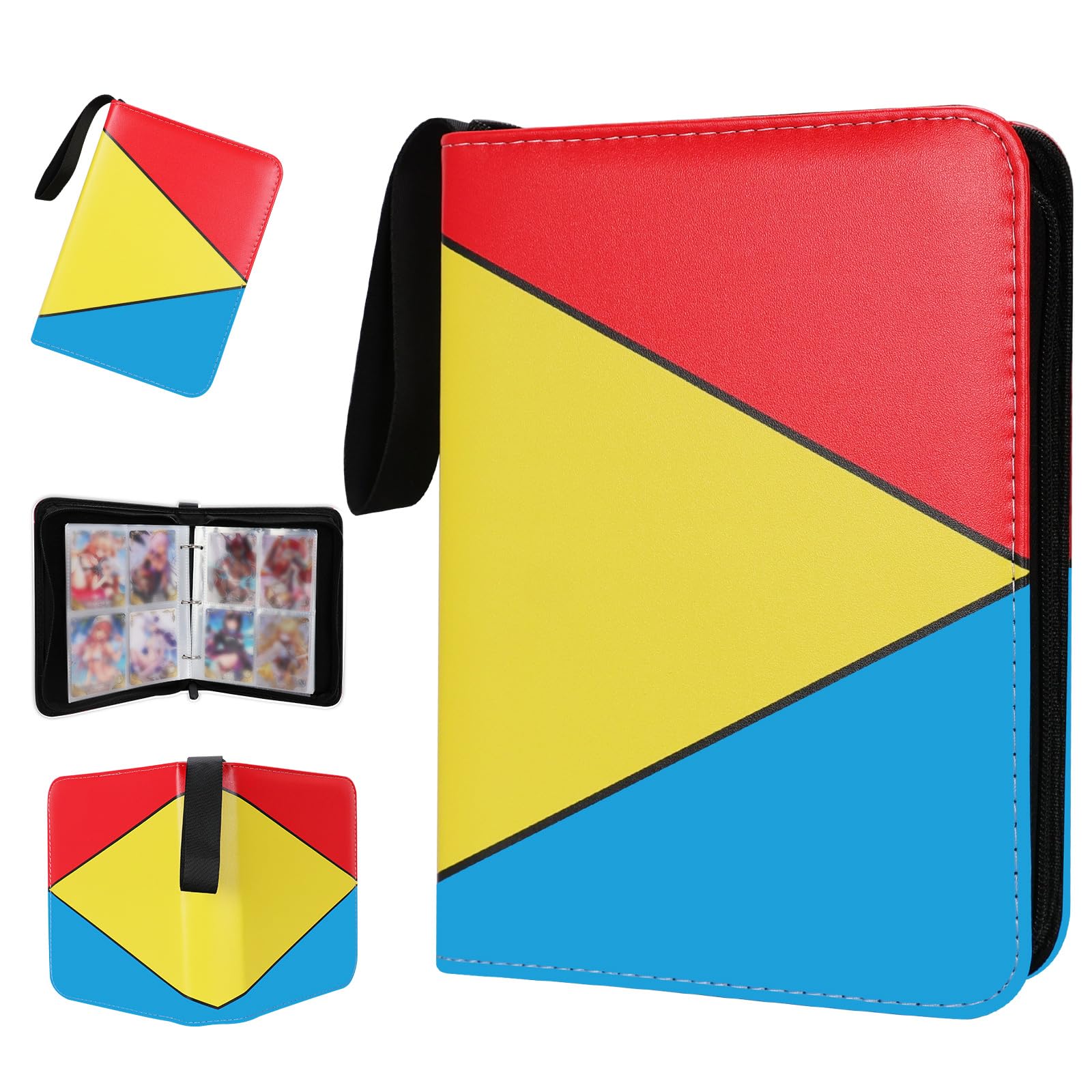 Classeur de cartes pour TCG album de rangement 400 pochettes de sport