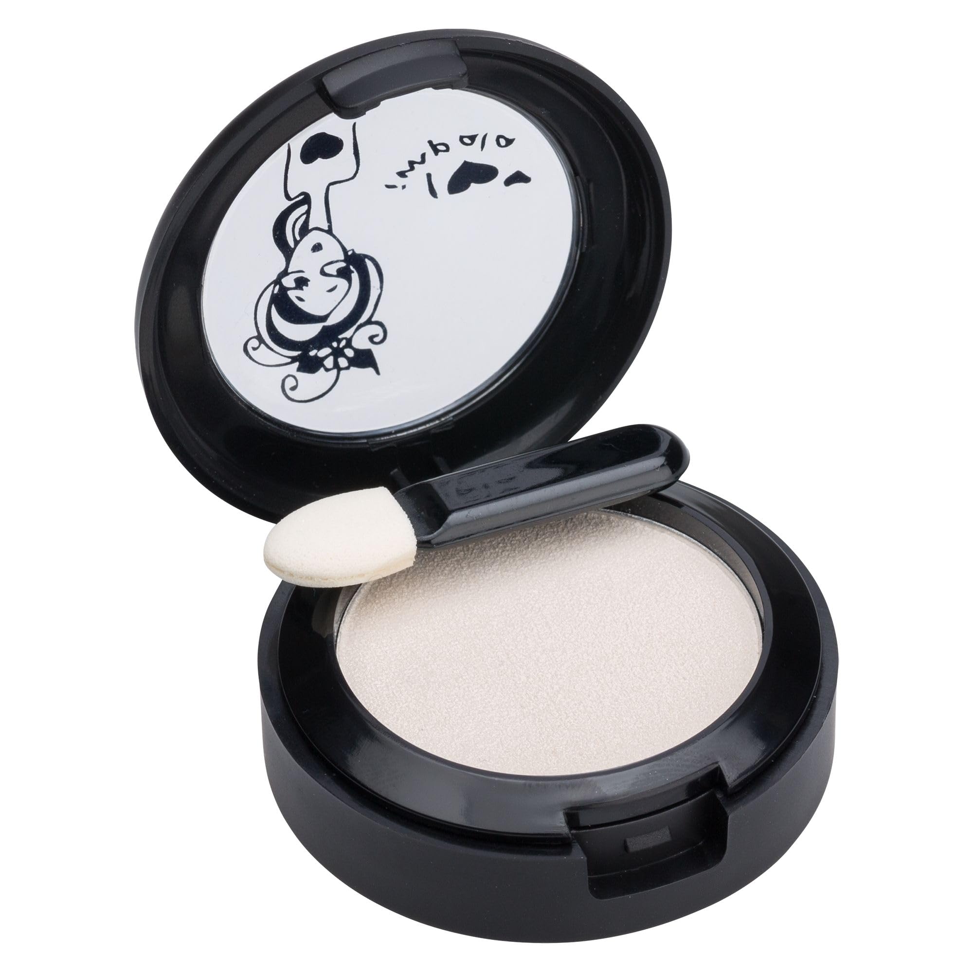 IMPALA | Sombra de Ojos en Polvos Compactos Color Blanco Brillante N12 | Sombra de ojos de larga duración y alta pigmentación | Colores Brillantes y Duraderos | Textura Cremosa y Pigmentos compactos