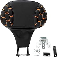 Vista 9 de C.C. RIDER Pasajero Respaldo Pad Razor Chopped Tour Pack para Harley Davidson Touring CVO Street Glide Road Glide Electra Glide 2014 en adelante
