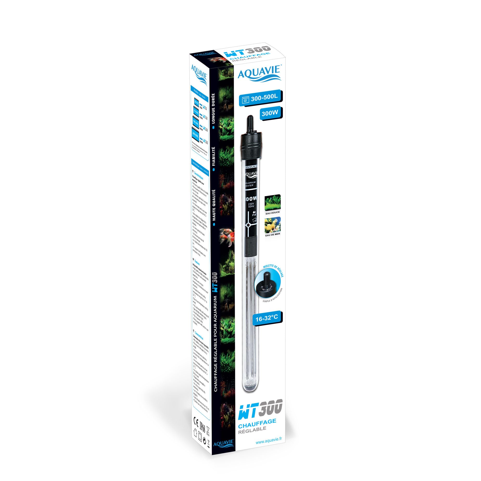 Aquavie – Heizung für Aquarium WT300-300 W