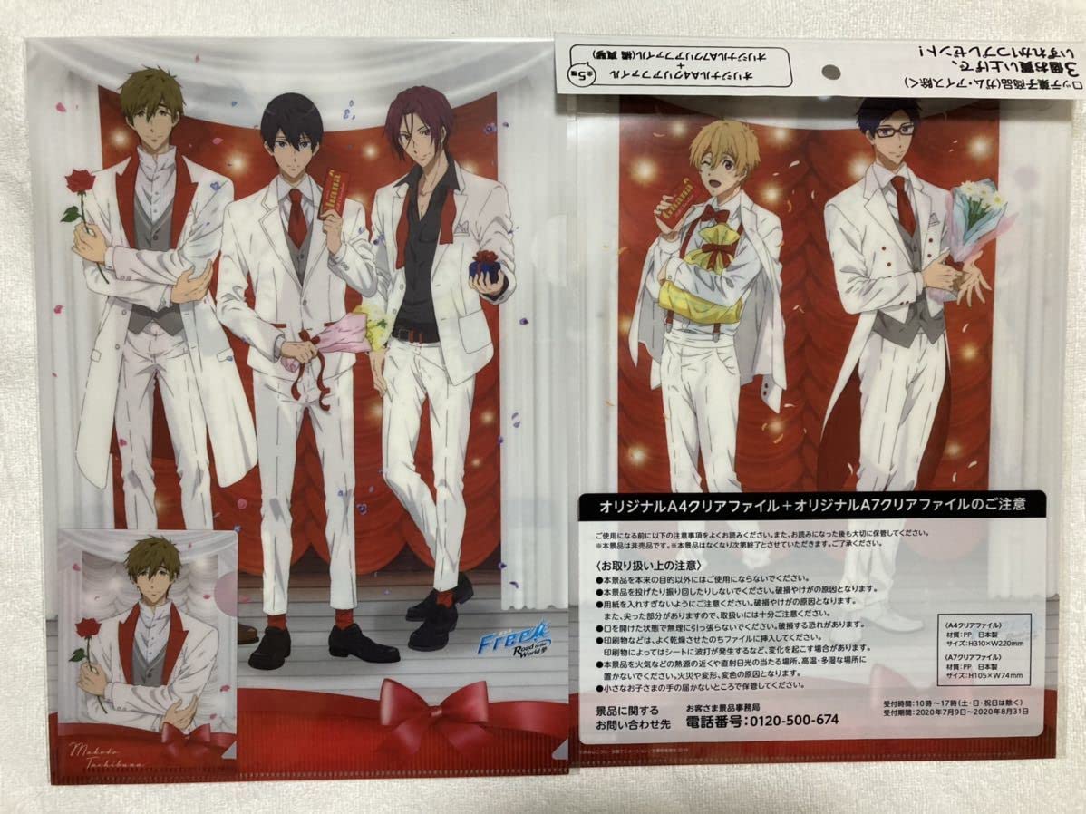 Amazon.co.jp: Free Road to the World 夢 A4 A7 クリアファイル