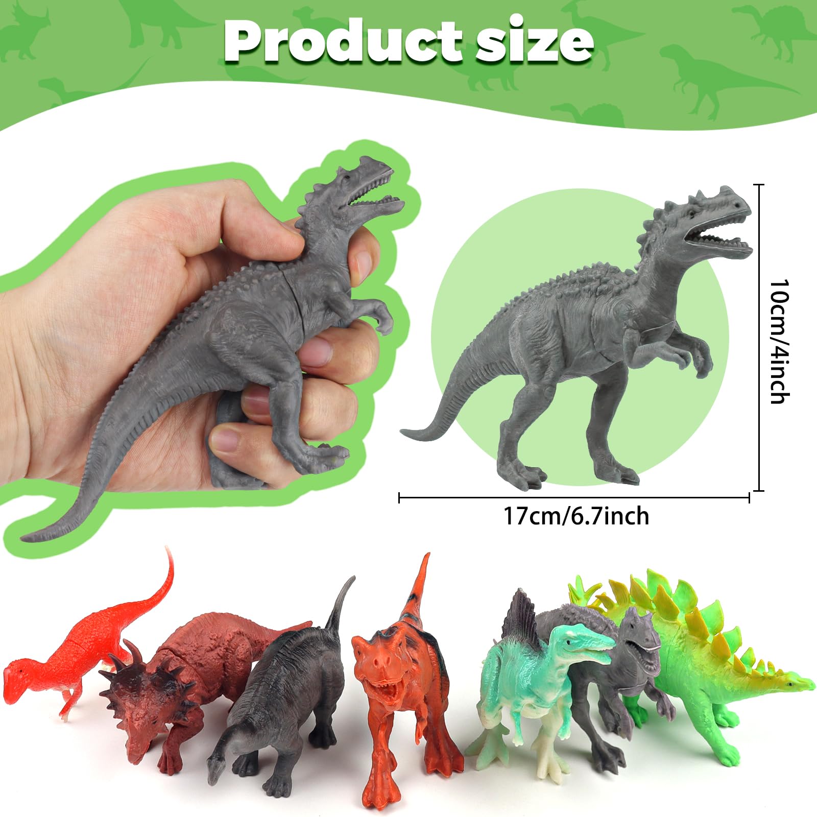 Dinosaur Toys for 12+ - 36 Piece Set -2