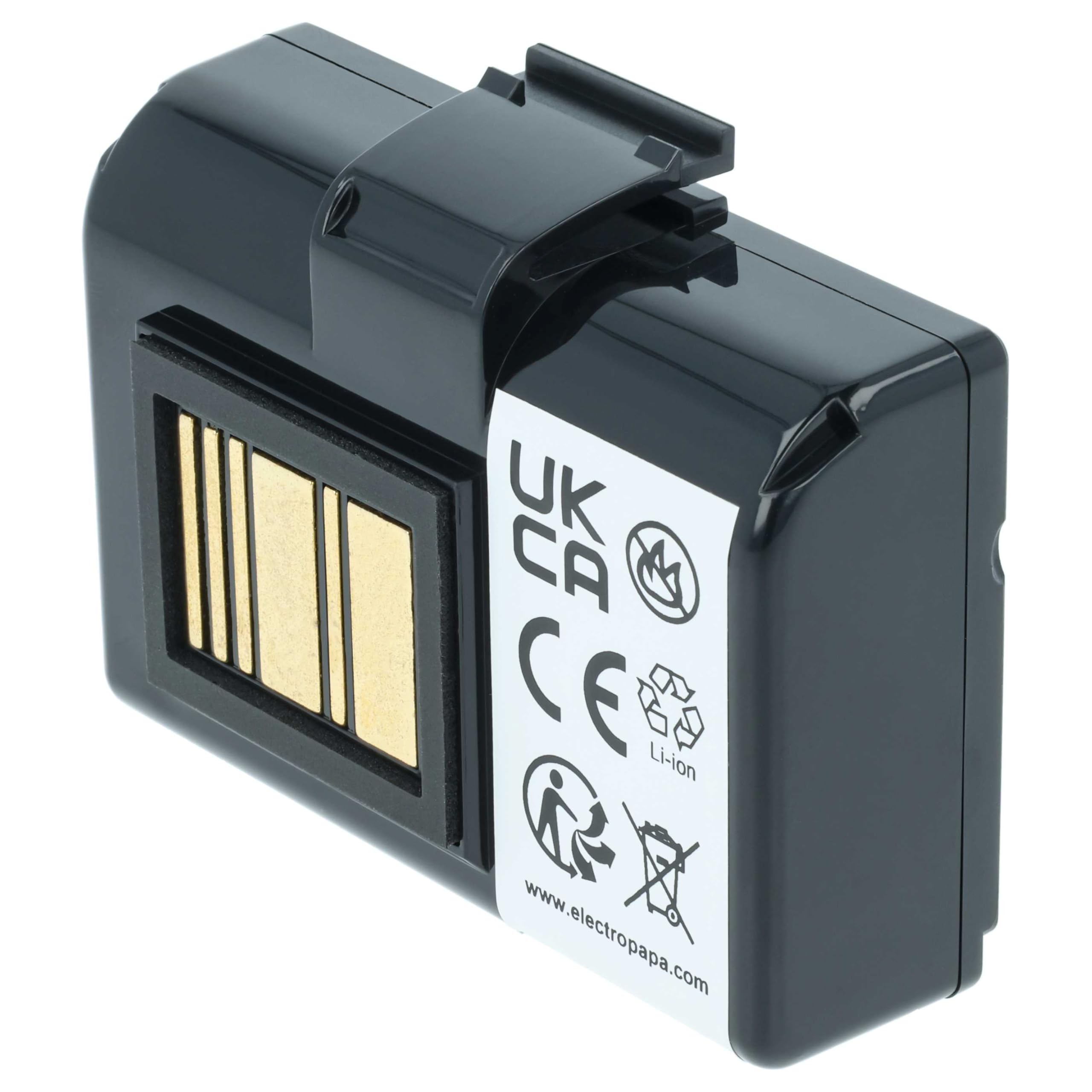 vhbw Akumulator zastępczy do Zebra P1031365-069, P1051378 do drukarek, kopiarek, skaner, drukarek etykiet (3400 mAh, 7,4 V, litowo-jonowy)