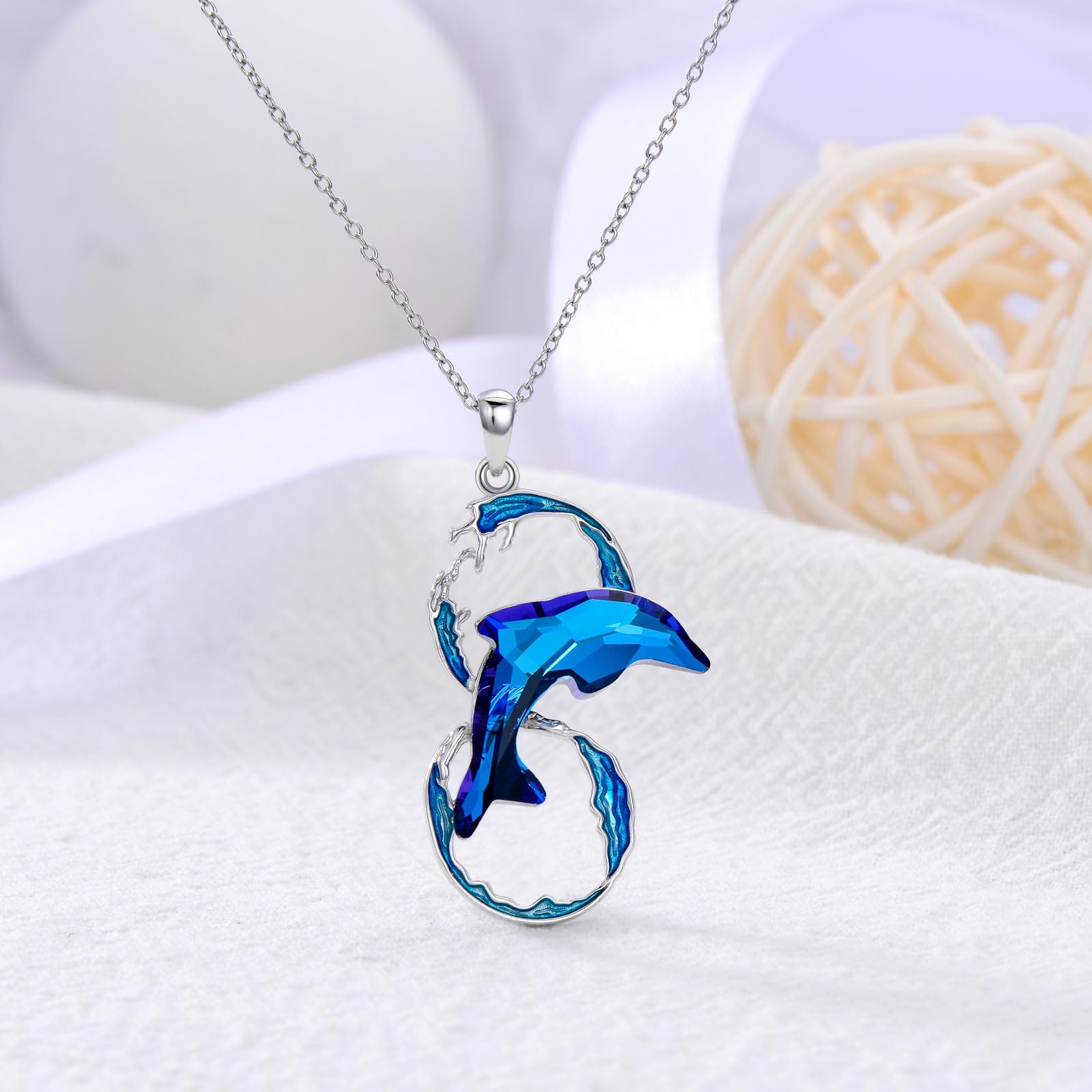 Tier Halskette 925 Sterling Silber Kuh Kaninchen Katzen Hai Drachen Anhänger Tier Schmuck Geburtstagsgeschenk für Frauen