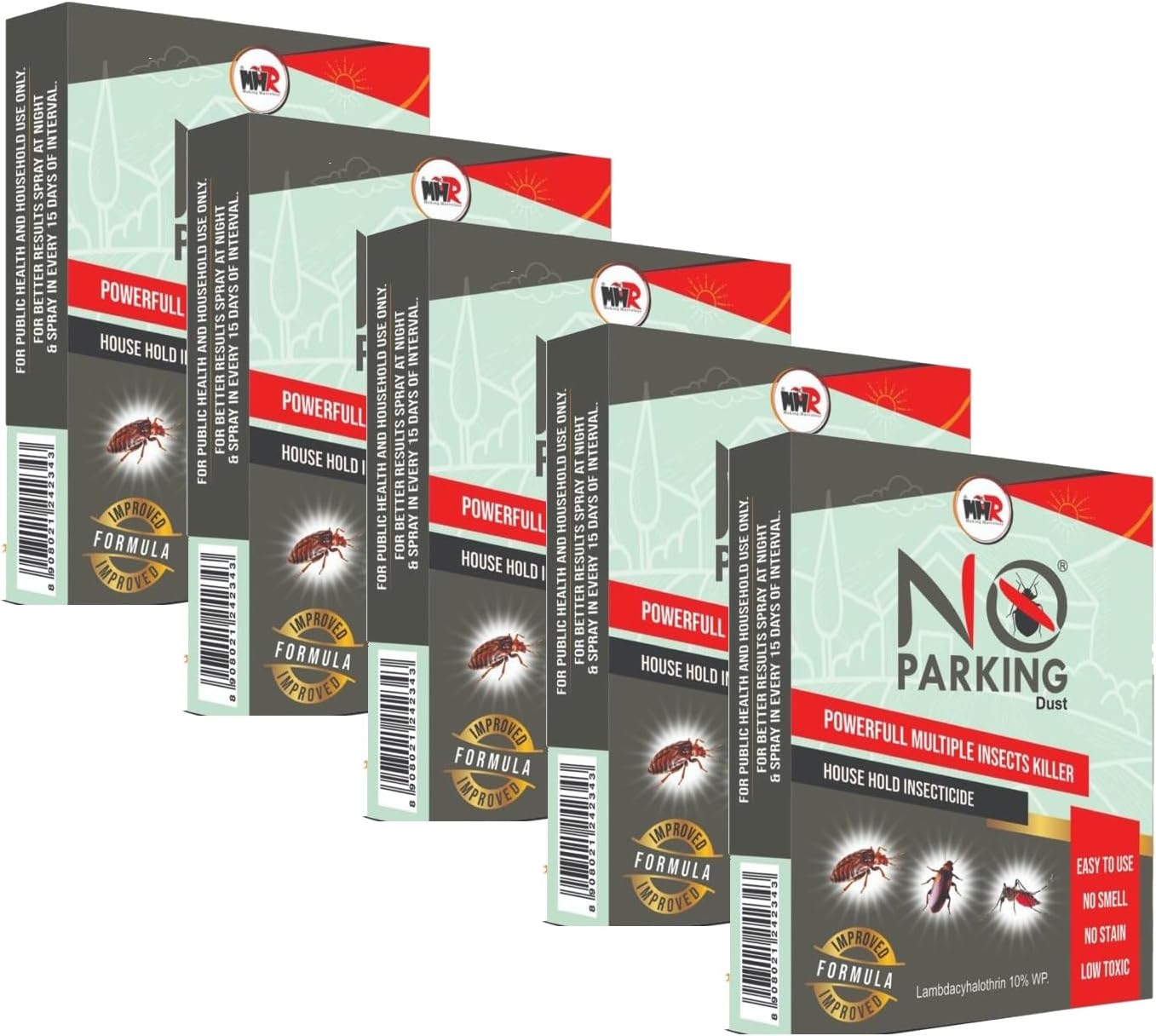 MMR Making Marvelous No Parking Powerful Bedbugs and Termites Spray Powder Pack of of 5 nos x 5 g Concentrated for 5 L Bed Bug Killer, Pack of 5