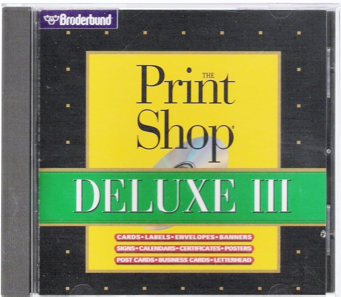 The Print Shop Deluxe III Broderbund