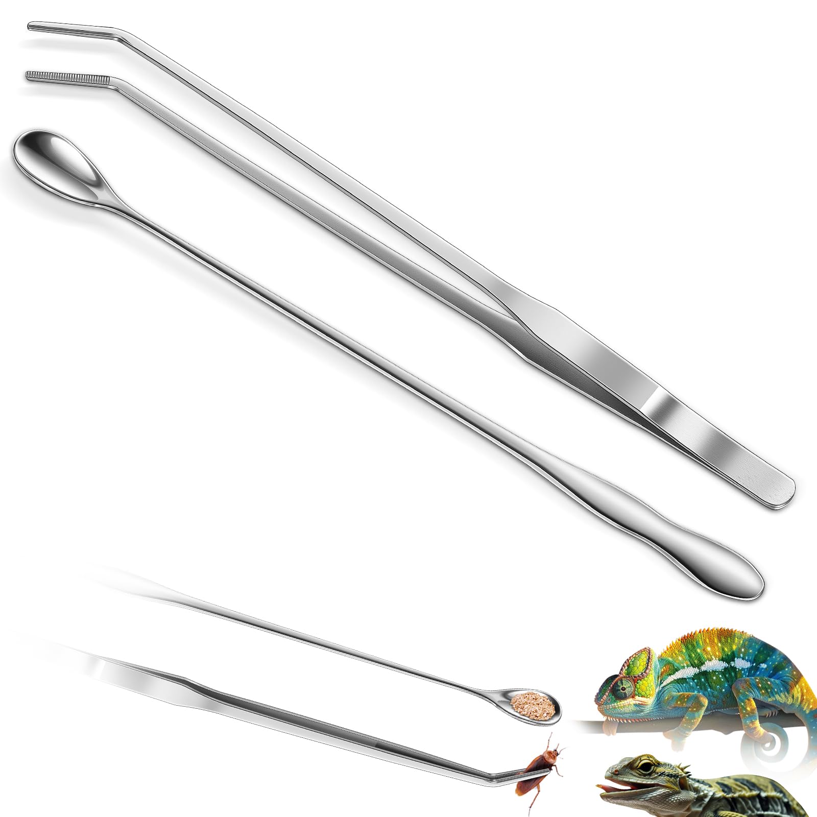 Pinzas de alimentación para reptiles