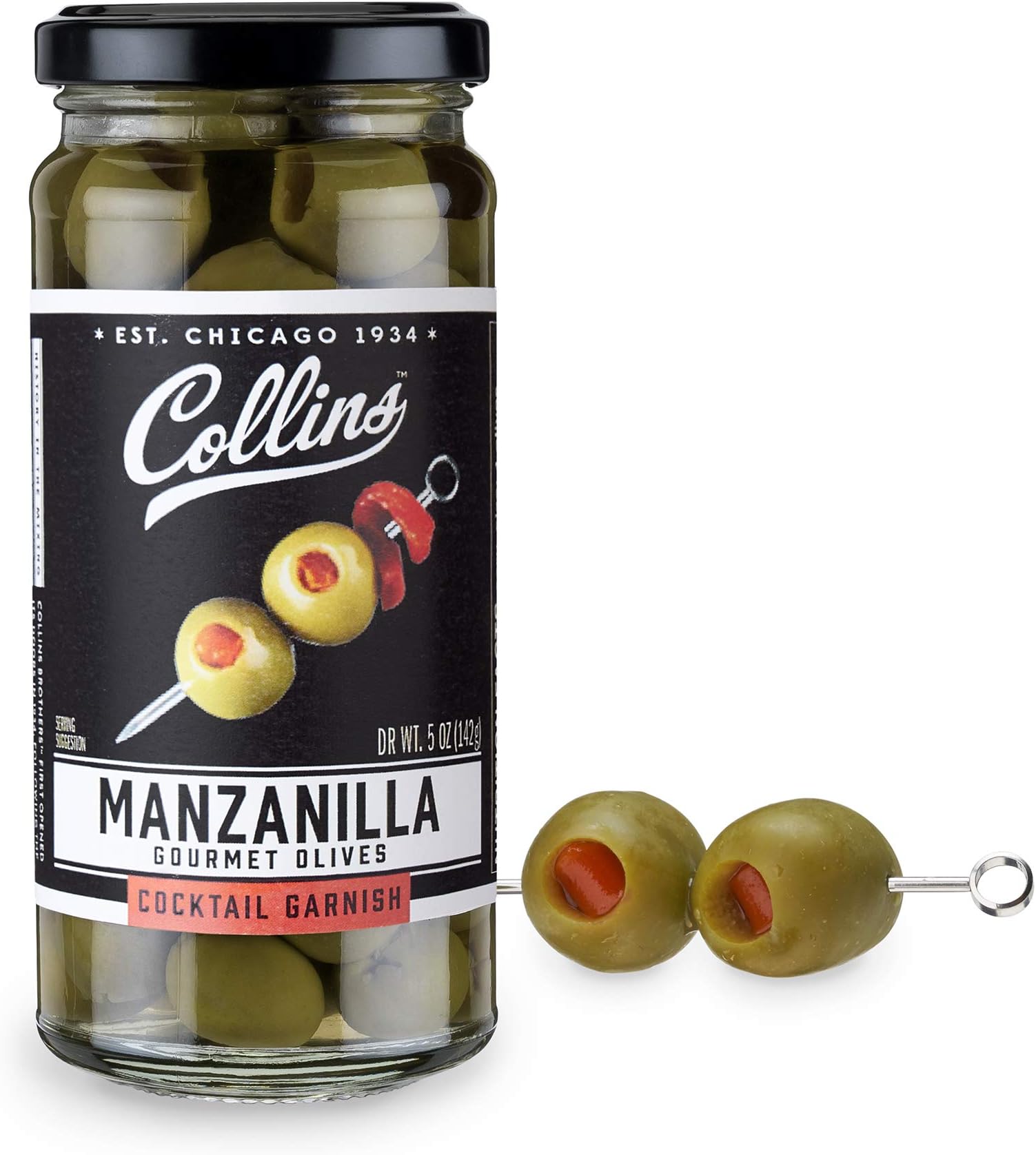 Collins Accessories Martini Pimento Olives