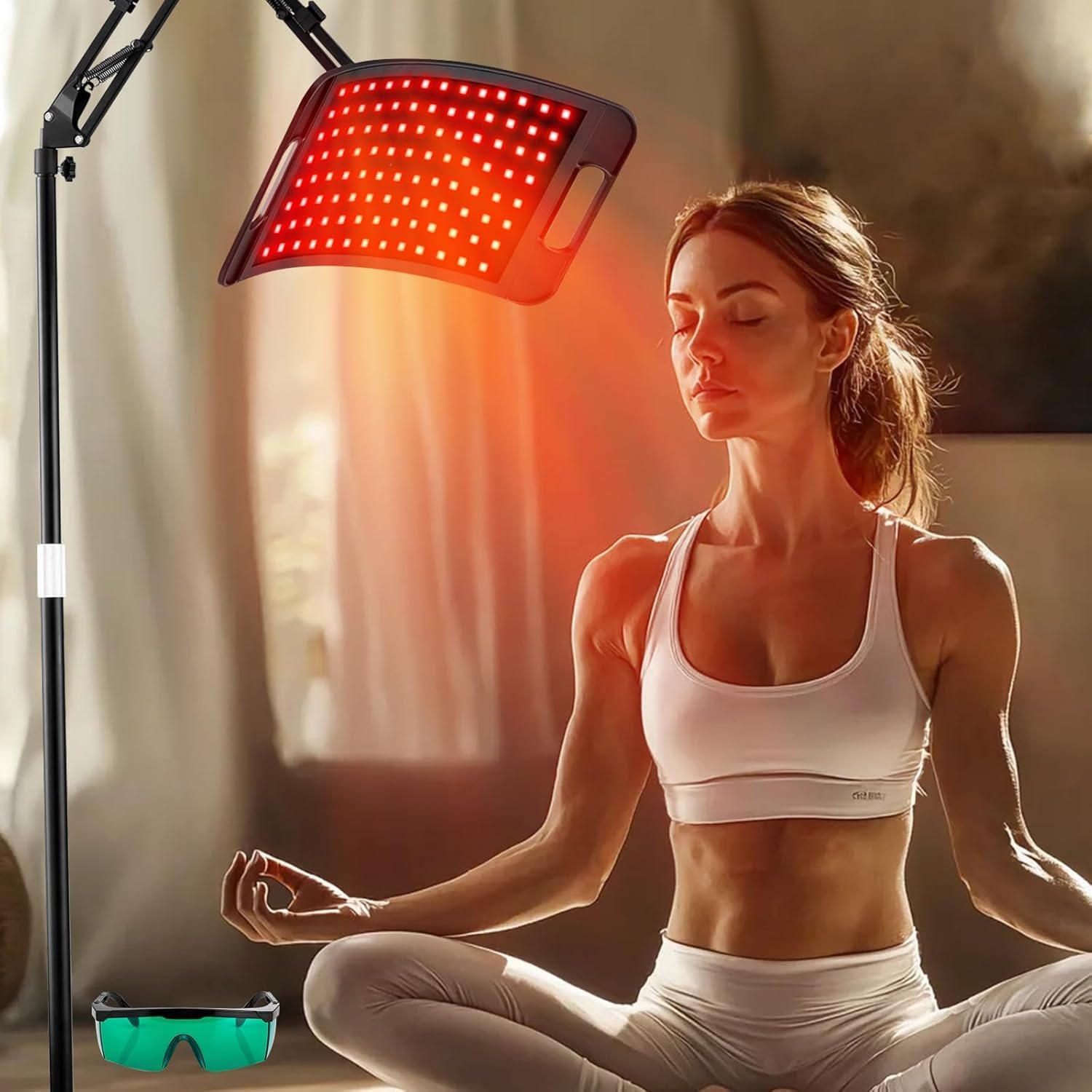 Red Light Therapy for Body, Red Infrared Light Therapy Lamp with Stand Led 660nm Red Light Therapy & 850nm Infrared Light Device for Body - Image 6