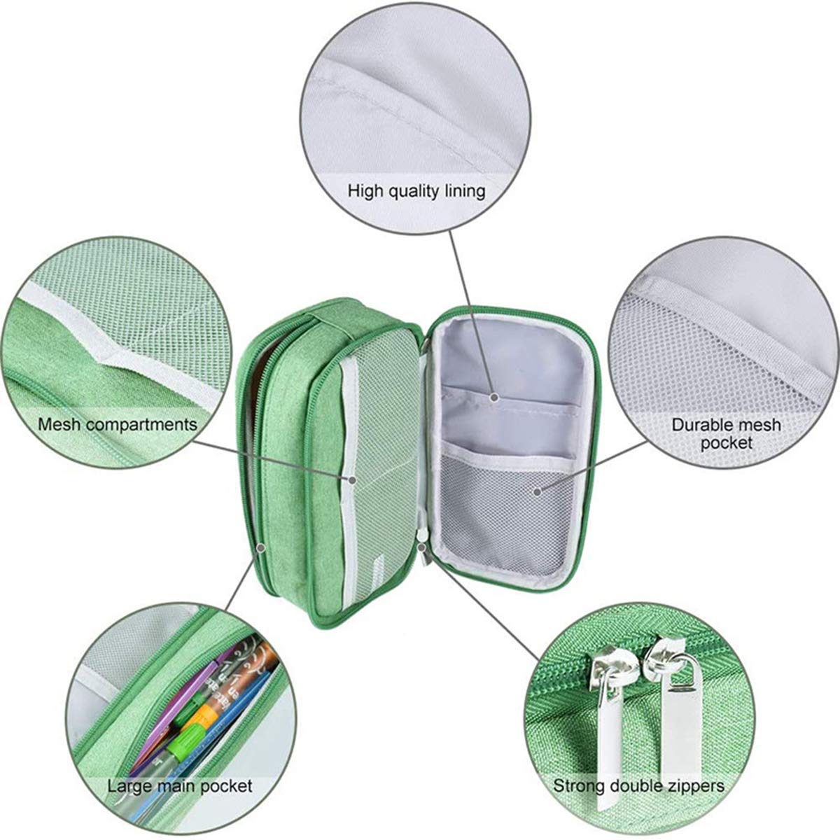 Astuccio portapenne Capybara, grande capacità, multistrato, in tela, con scomparti, kit fai da te in materiale impermeabile acquista in modo economico - spedizione gratuita, recensioni reali con foto