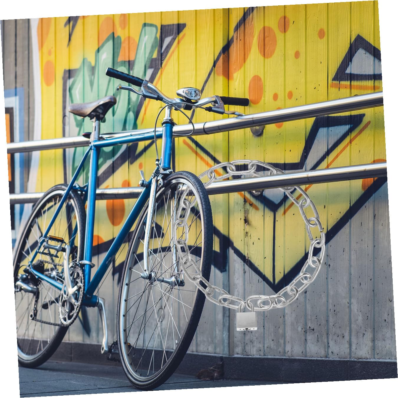 BESTonZON Cerradura De Cadena Antirrobo Para Bicicleta Candado De Seguridad Resistente Para Ciclismo Urbano Cadena De Llave Protección Contra Robos