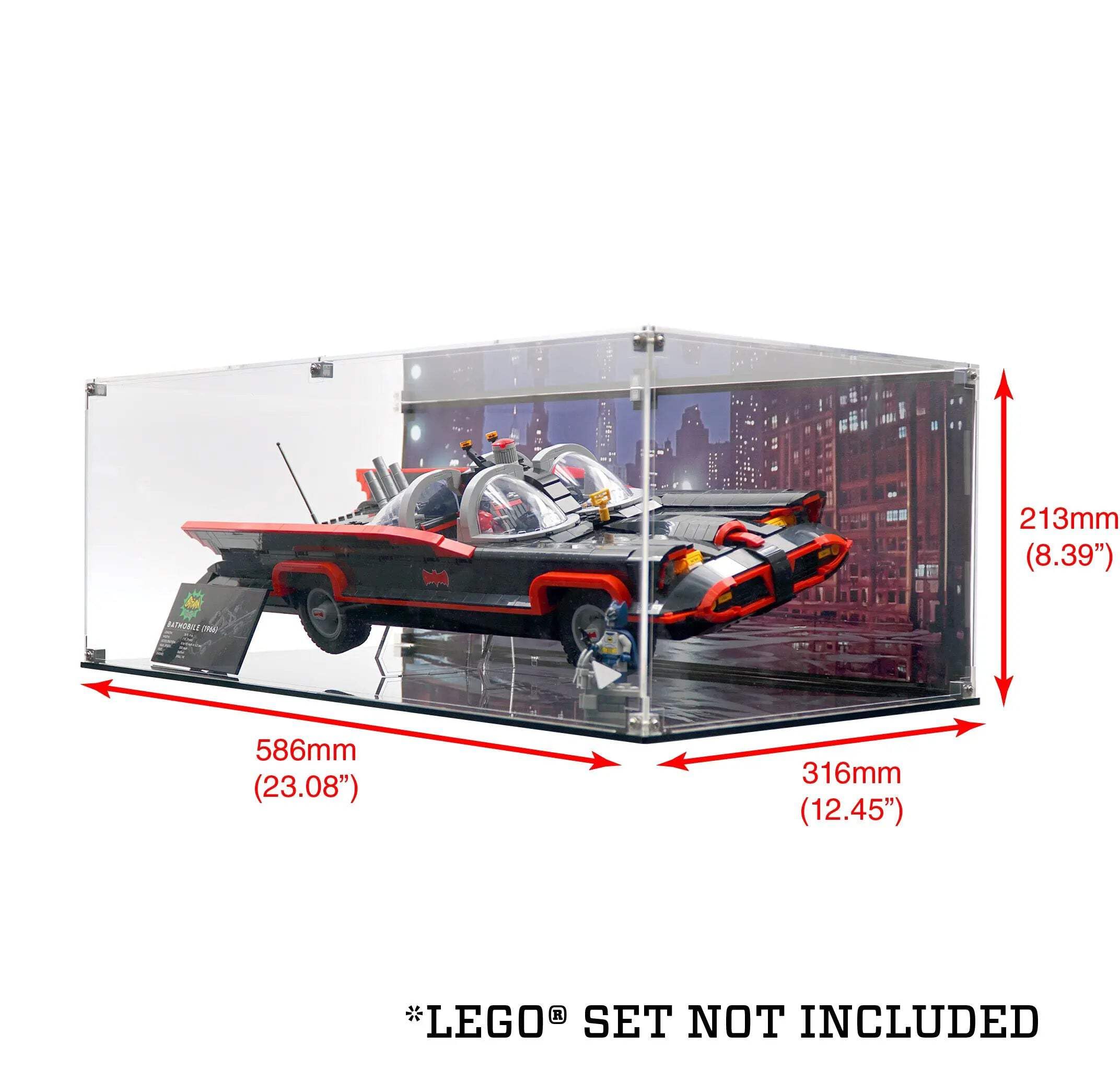 Amazon.com: Brickcessories Display Case Compatible with Lego 76328