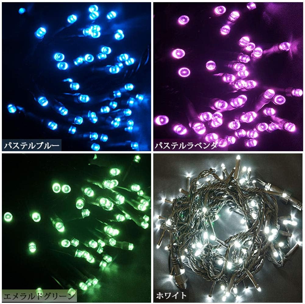 LED イルミネーションライト ストリングライト 単品 (ST10LL)ストレート 【融かす】 クリスマスツリーライト 10M