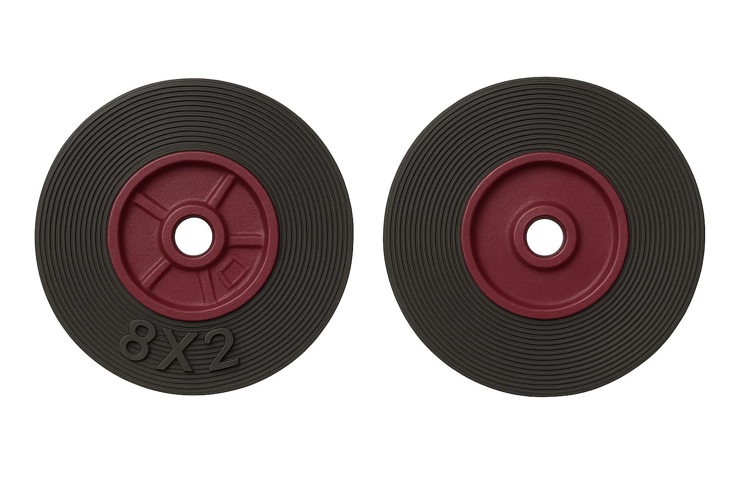 Trolley Wheels - Heavy Duty Diesel Engine Pumping Set Trolley Wheels (8 Inches) for Engines, Generators, Trolleys & Luggage Carts (Pack of 2)-image-30