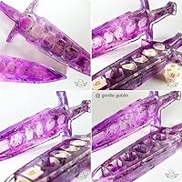 Vista 3 de LET'S RESIN Resin Dice Box Mold for Mini Size DND Dices, Silicone Box Molds for Polyhedral Dices Set, Resin Casting Molds for Dice Case Making, DIY