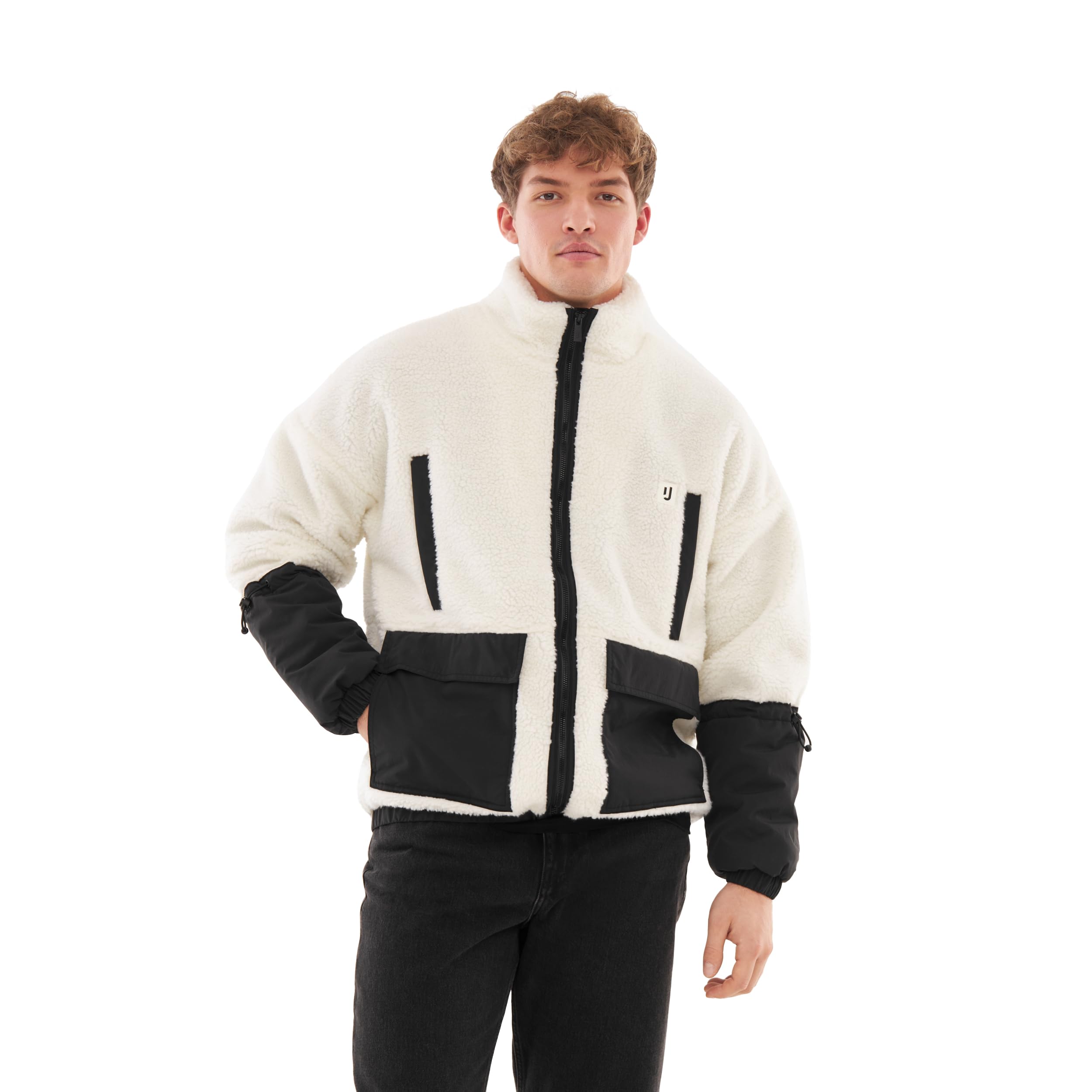 Johnny Urban Teddyjacke Damen & Herren - Carson - Unisex Sherpa Fleecejacke für Herbst & Winter - Outdoor Teddy Jacke Warm - Warme Übergangsjacke