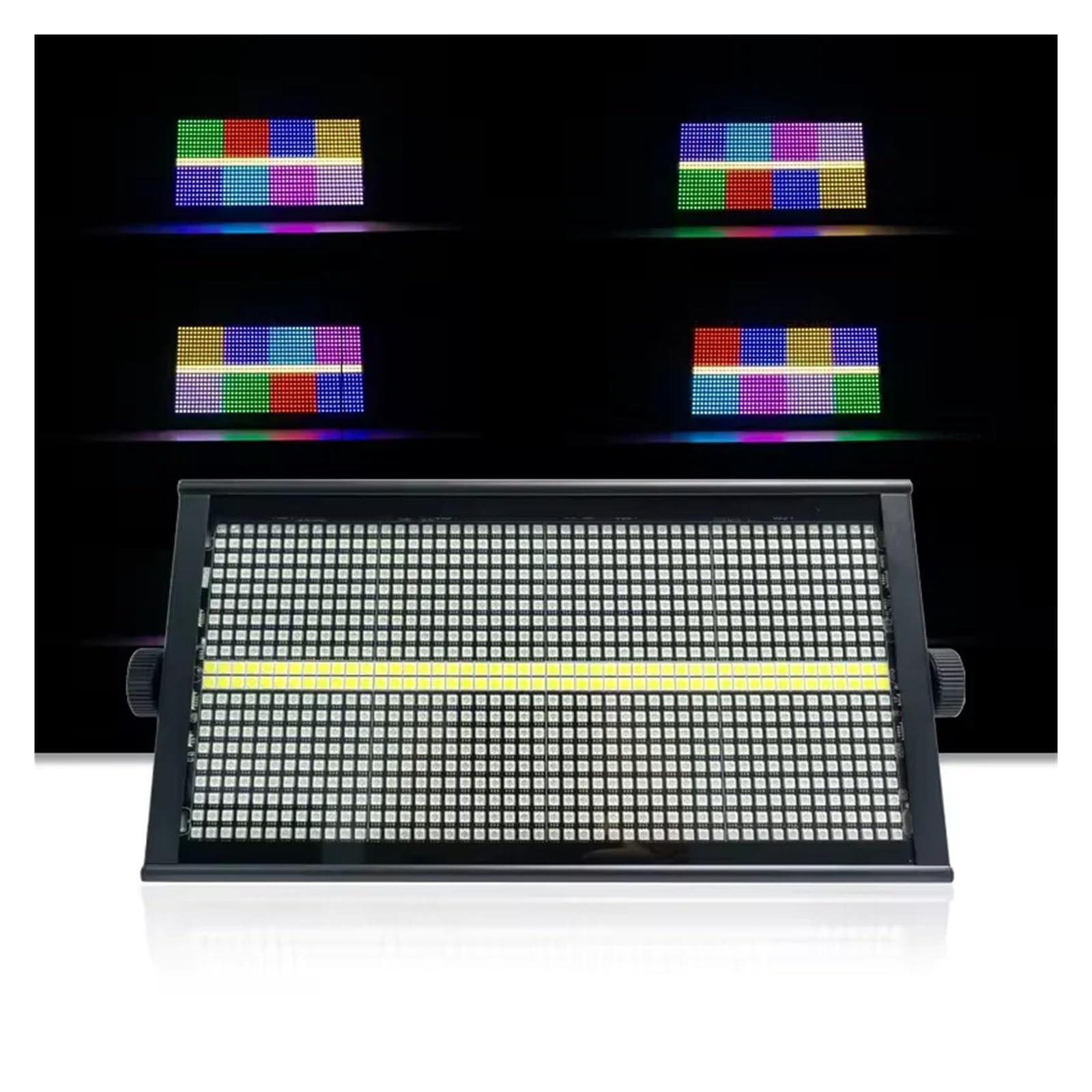 Luce da Palco LED RGB 8+8 Segmentata, 1000W, Multicolore, 200W, 1 Unità