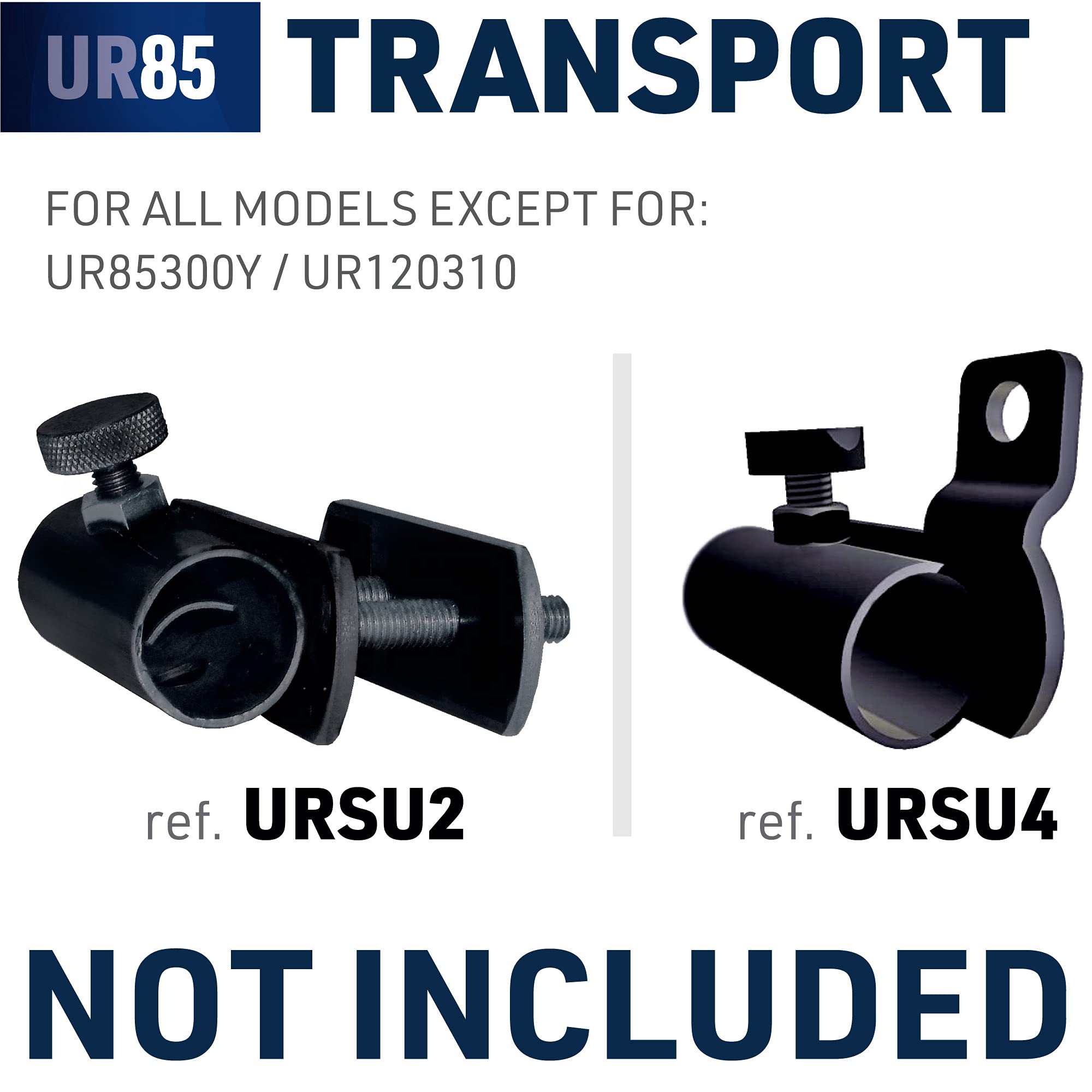 URBAN UR85250 Candado Moto U Alta Seguridad Homologado SRA, Horquilla ø18 Acero Endurecido Doble Bloqueo Antirayones, Llamativa Carcasa Más Visible, U lock Antirrobo 85x250mm para Motocicleta, Scooter