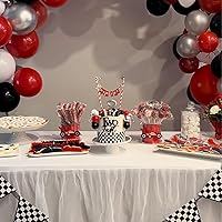 Vista 6 de Decoración para tartas de cumpleaños con dos diseños rápidos para decoración de fiesta de segundo cumpleaños para niño y niña