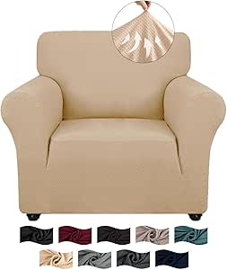 Copripoltrona Impermeabile 1 Posto - Antigraffio Per Gatti, Grigio Chiaro - Foto 5