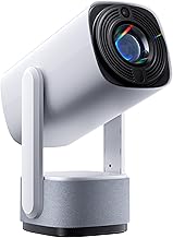Mini Proiettore Portatile 4K 1080P Supporta - SOOMFON Videoproiettore con WiFi e Bluetooth 720P Nativo 260 Lumen 270° Rotation Smart TV Video Proiettore per Smartphone/HDMI/TV Stick/USB