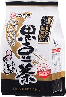 創業明治二十三年 打保屋 粒丸ごと国産100％ 黒豆茶