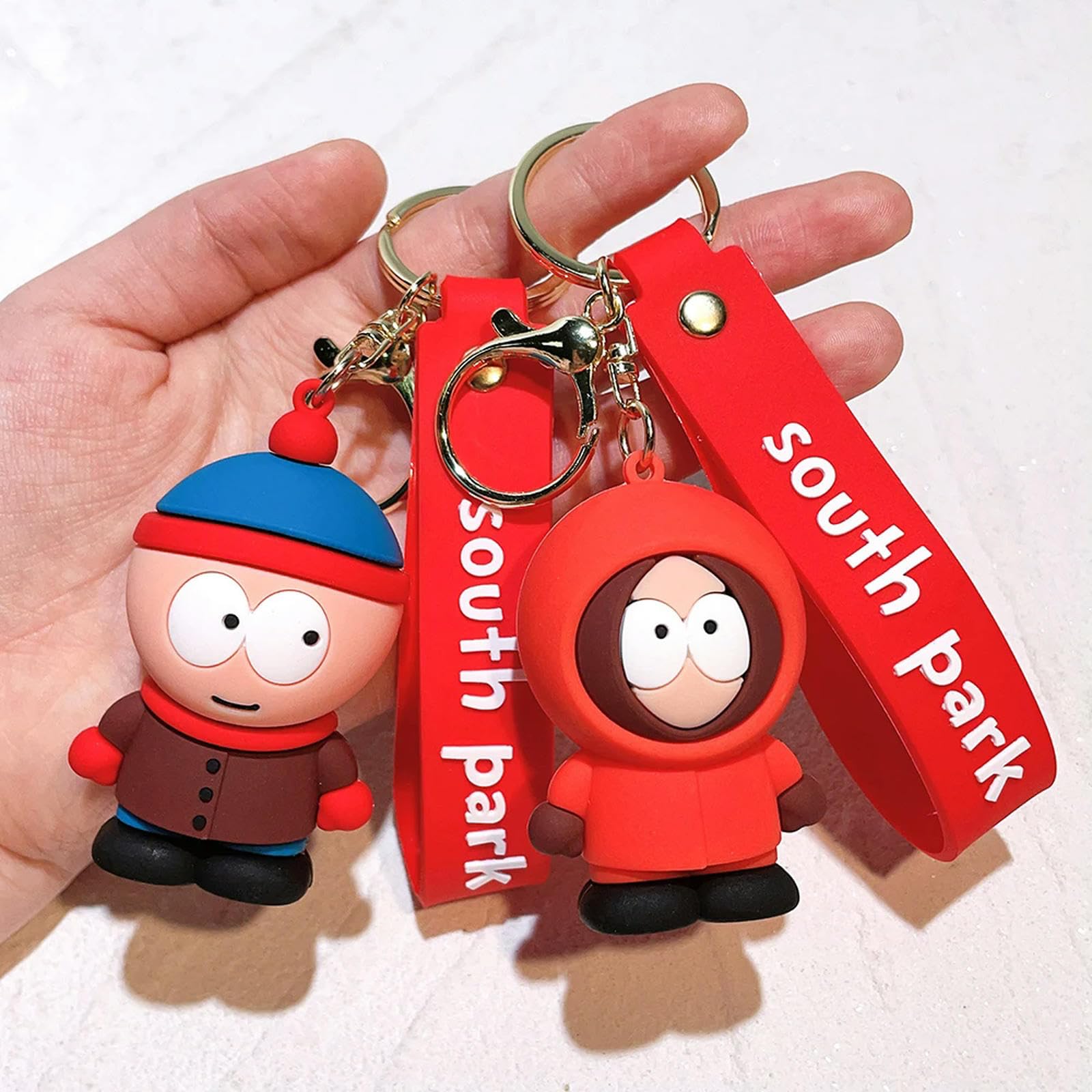 SUKKED Keyring Creative Cartoon Doll South Park Kyle Broflovski