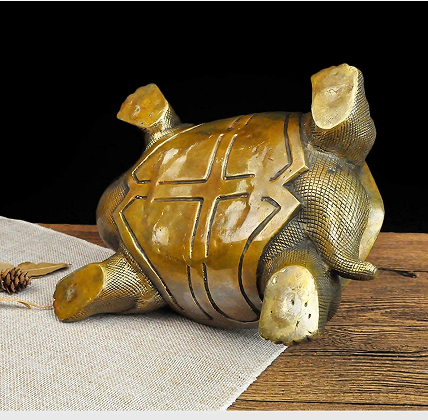 銅細工 長寿亀 装飾品 工芸品 美術品 置物 銅細工 長寿亀 装飾品 工芸品 美術品 置物 亀 銅製 健康 長寿 風水