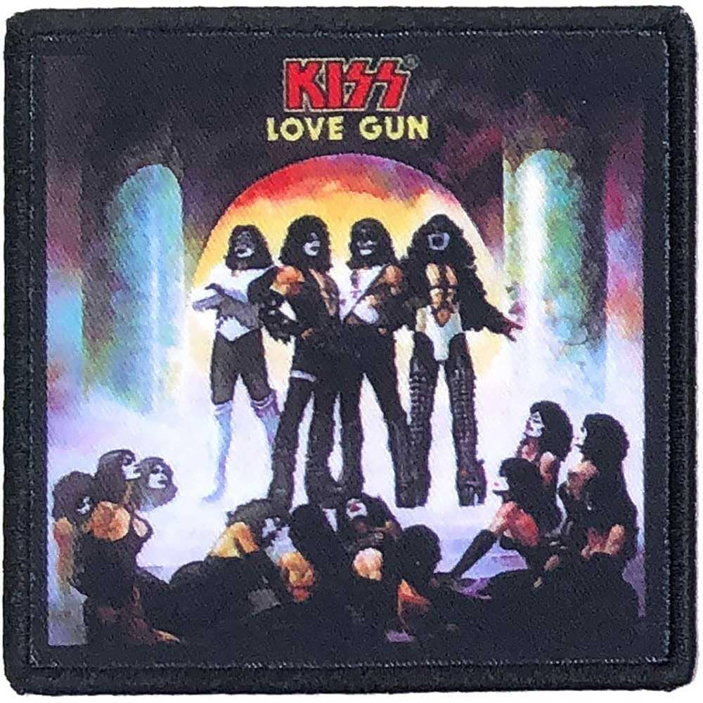 Amazon.com: Men's KISS Love Gun Woven Patch: Clothing, Shoes