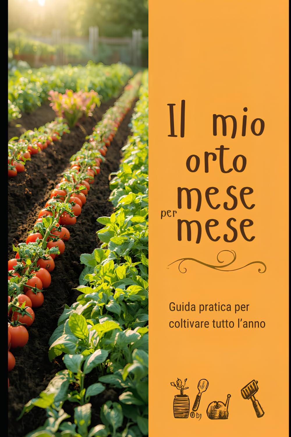 Orto mese per mese: Guida pratica con schede, checklist e diario per coltivare con metodo tutto l’anno