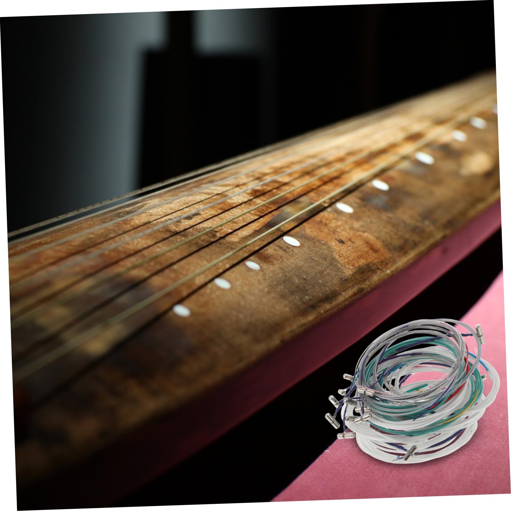 BESPORTBLE Set 21 Pezzi Corde di Ricambio per Guzheng in Metallo 163 Cm per Pratica Musicale e Principianti