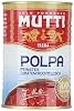 Mutti Polpa – Feinstes Tomatenfruchtfleisch in Stücken – 100% italienische Tomaten aus Parma – aromatisch & vielseitig für Pizza Pasta Saucen – schonend 48x dose 400 g + Italian Gourmet polpa 400g