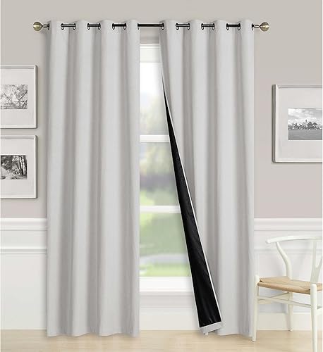 Cortinas para sala de estar, 1 panel, cortinas opacas para dormitorio, cortinas para sala. Cortinas de 84 pulgadas de largo. Cortina para puerta de