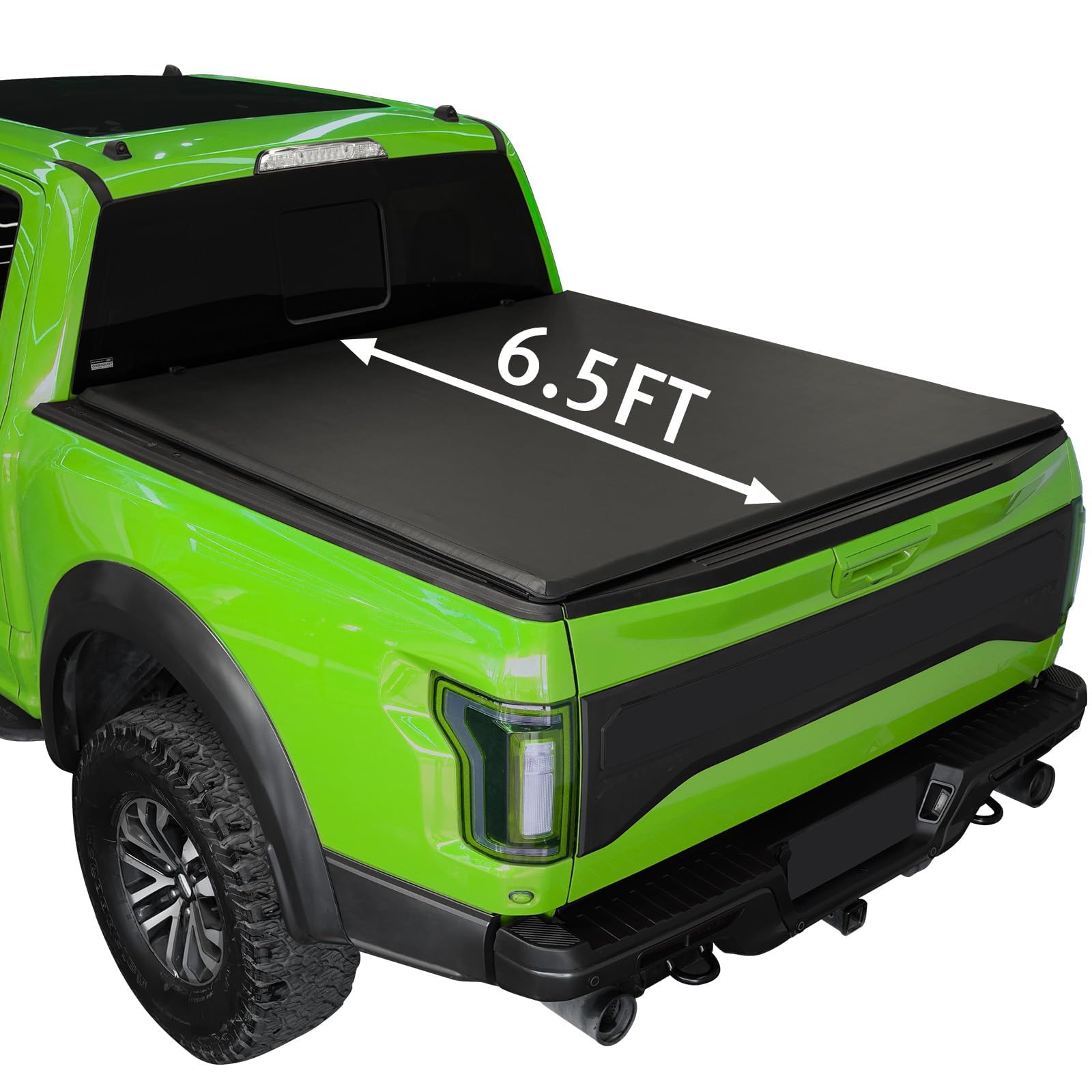 Perfit Liner Soft Roll Up Truck Bed Tonneau Cover for 2007 Silverado GMC Sierra 1500 2500 3500 HD New Body & 2008-2014 Silverado GMC Sierra 1500 2500 3500 HD 6.5 FT (79") Bed