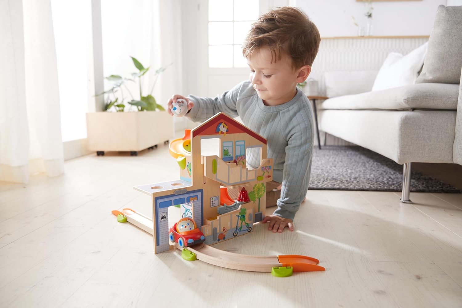 YUAKUOD Haba Kullerbü – Spielbahn Kullerhausen