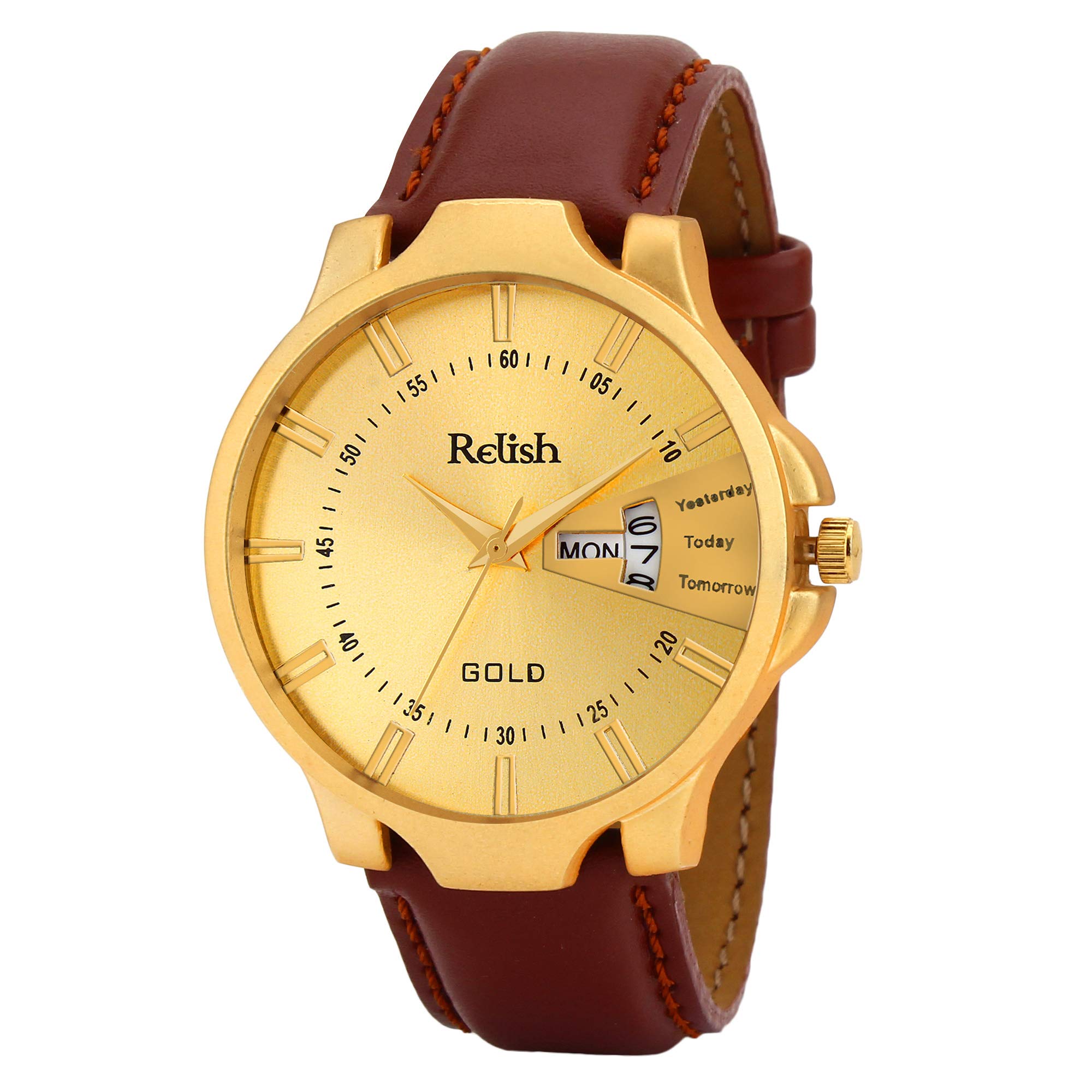 Relish Day and Date Wrist Watch for Boys and Mens (B07SCJBXZ2) Amazon Price History, Amazon Price Tracker
