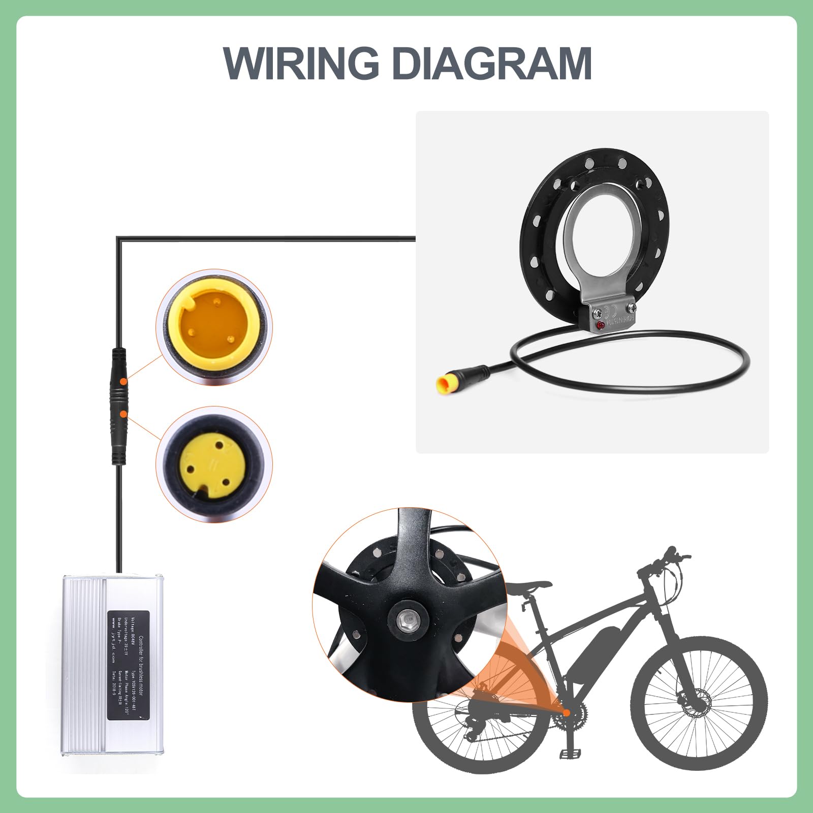 Amazon | Varstrom PASセンサーアシスタントペダル Bafangハブモーター