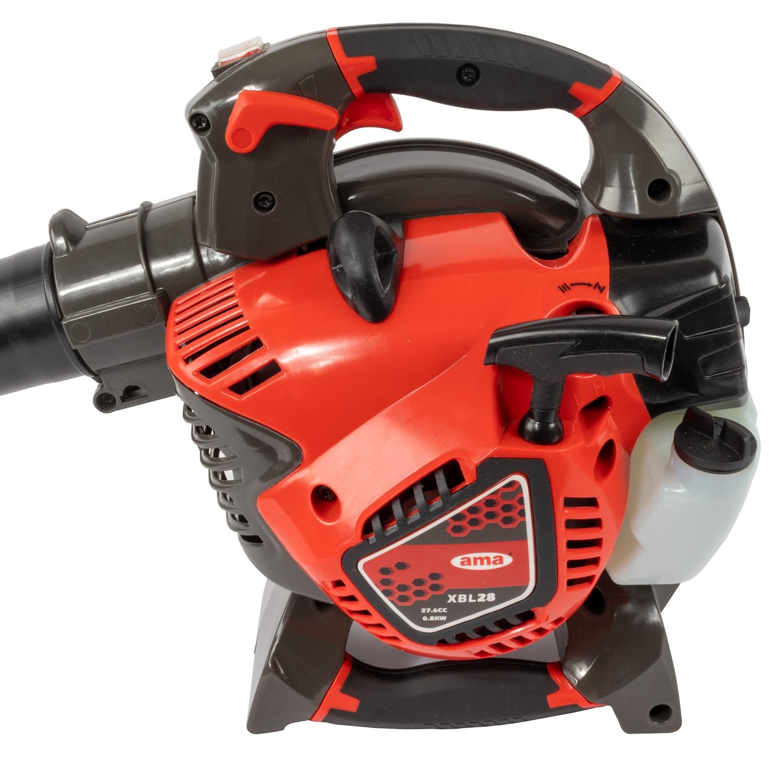 AMA Soffiatore Aspiratore XBL28 a Valigetta per Giardinaggio – 2 Tempi, 28 cm³, Potenza 800 W, velocità Aria 72 m/s