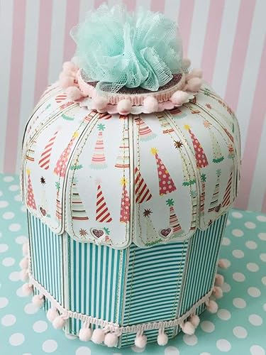 KSCRAFT Caja de papel de seda, plantillas de corte de metal, plantillas para álbumes de recortesálbum de fotos, decoración en relieve, tarjetas de