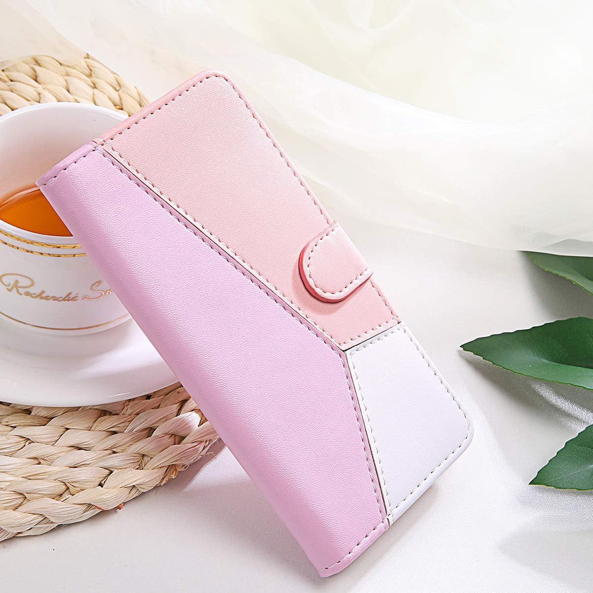 Dkandy Pastel Series for Redmi Note 8 Pro Magnetic Wallet Case Flip Cover (Soft Tricolor) (B0CRYTV5RB) Amazon Price History, Amazon Price Tracker