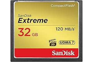 SanDisk CompactFlash Card: Exceptional Speed for DSLR Enthusiasts
